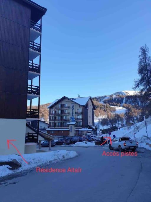 Appartement T2 , 4/5 Couchages Station Risoul 1850 Buitenkant foto